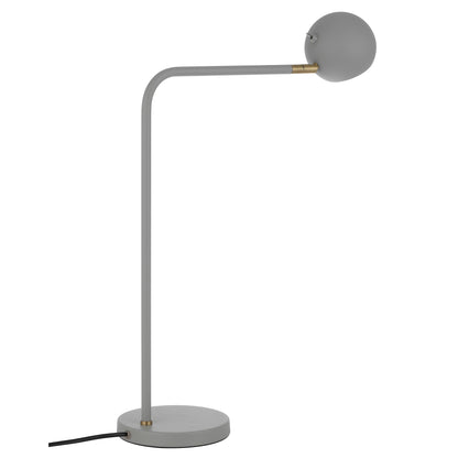 TFS TABLE LAMP 6wGU10max L410 W150 H540 HEAD 100 GREY SAND