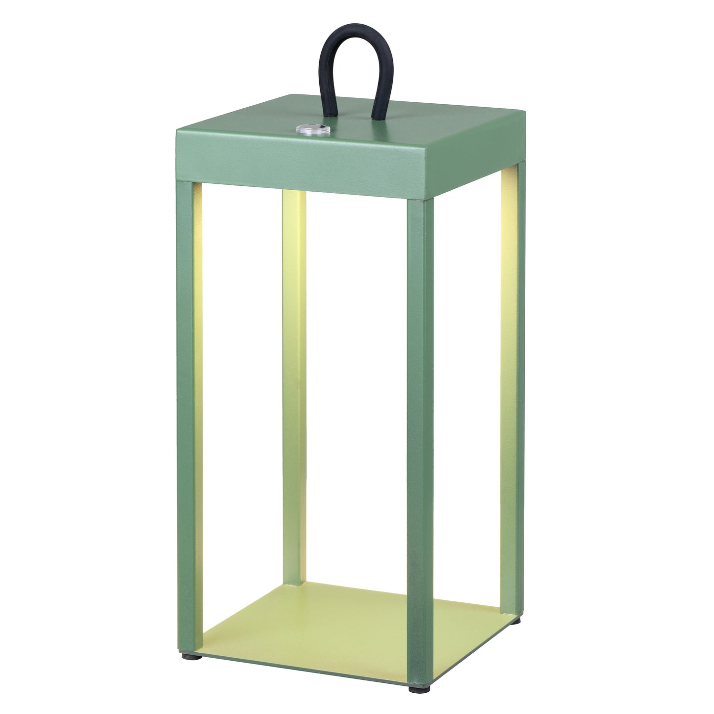 Cantoform TFS RECHARGEABLE TL 3wLED L:130 W:130 H:300 IP54 USB1M 2X2000mah 3000K GREEN