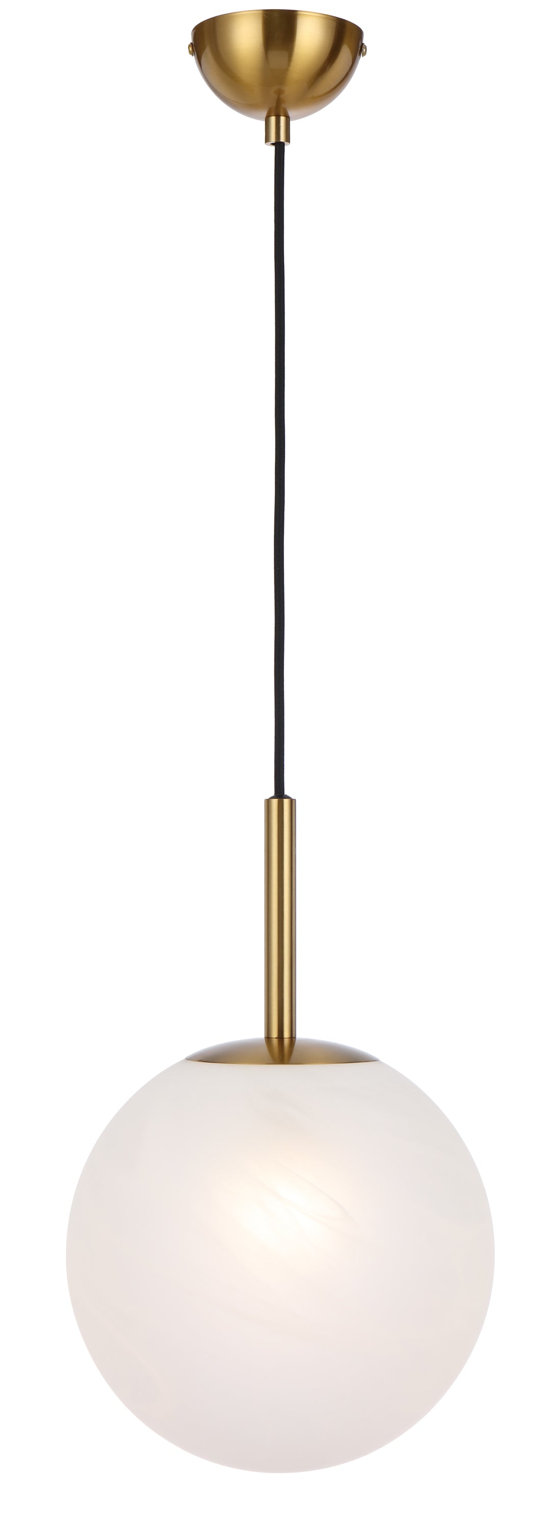 TFS 10 PENDANT 25w E27 D:250 CAB:2m ANTI GOLD / ALABASTRO