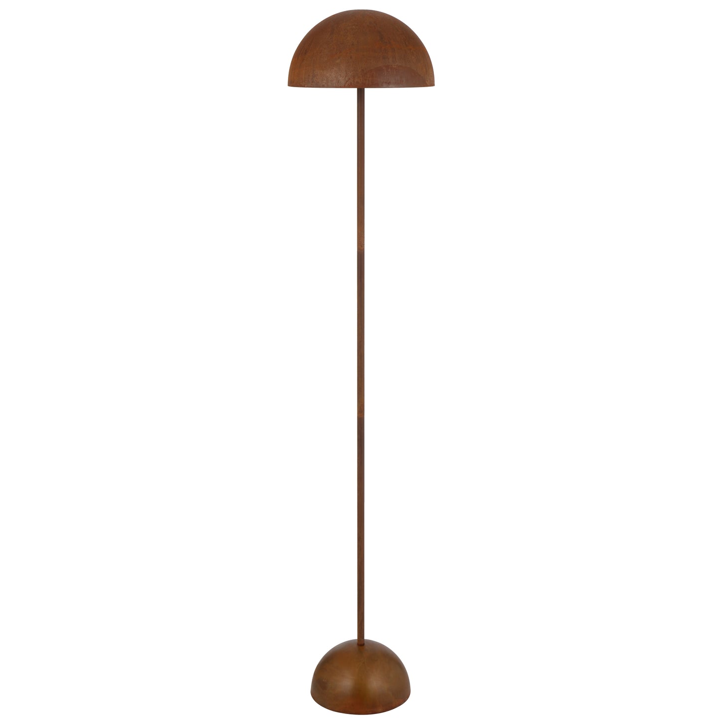 TFS FLOOR LAMP 2x25wE27max D:300 H:1500 foot swtch RUST