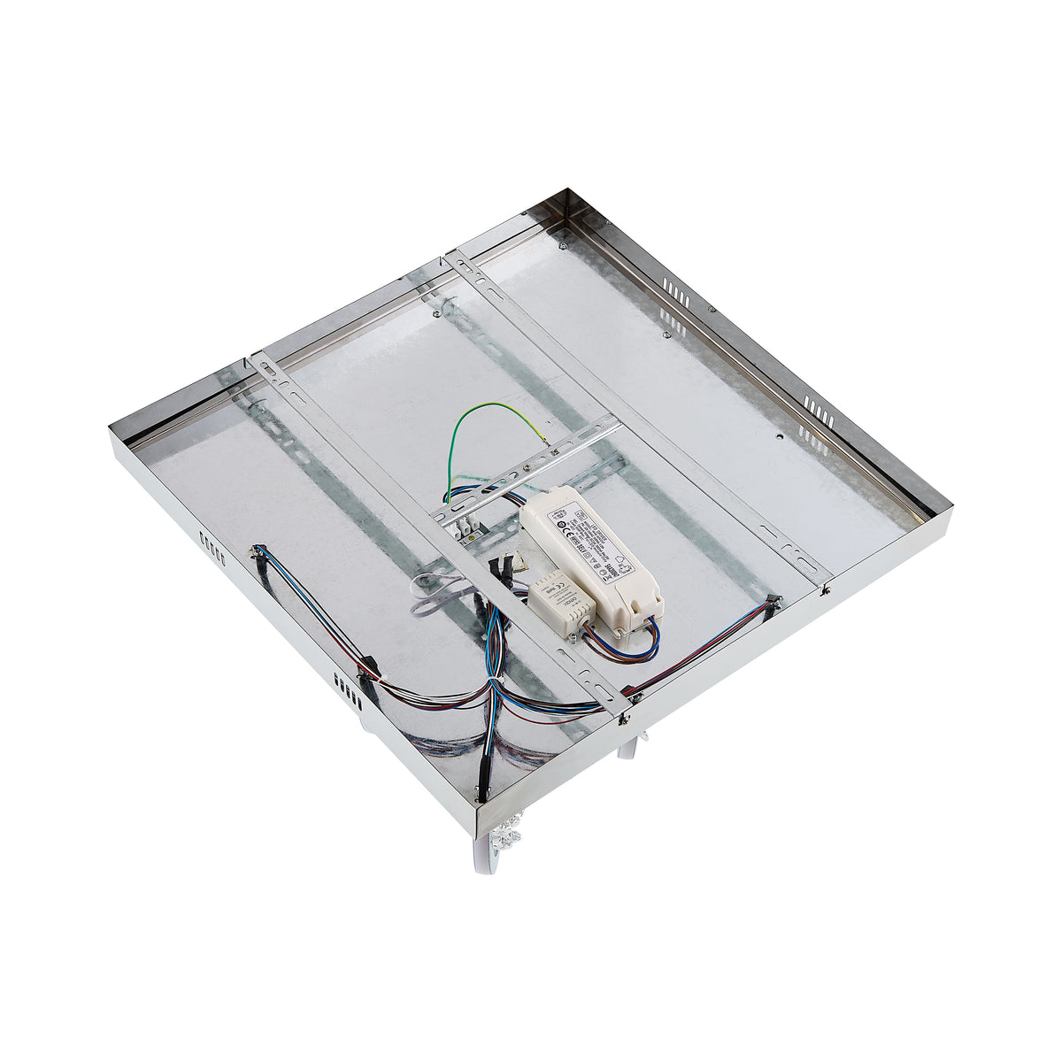 TFS CTC 32wLED 4000K L520 W520 H380 DIM+RGB BY RMTE 2700LM CHROME/CRYSTAL