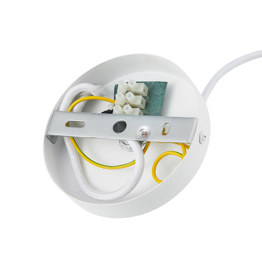TFS 80 PENDANT 25wE27max D:800 H:138 WHITE SAND / GOLD FOIL