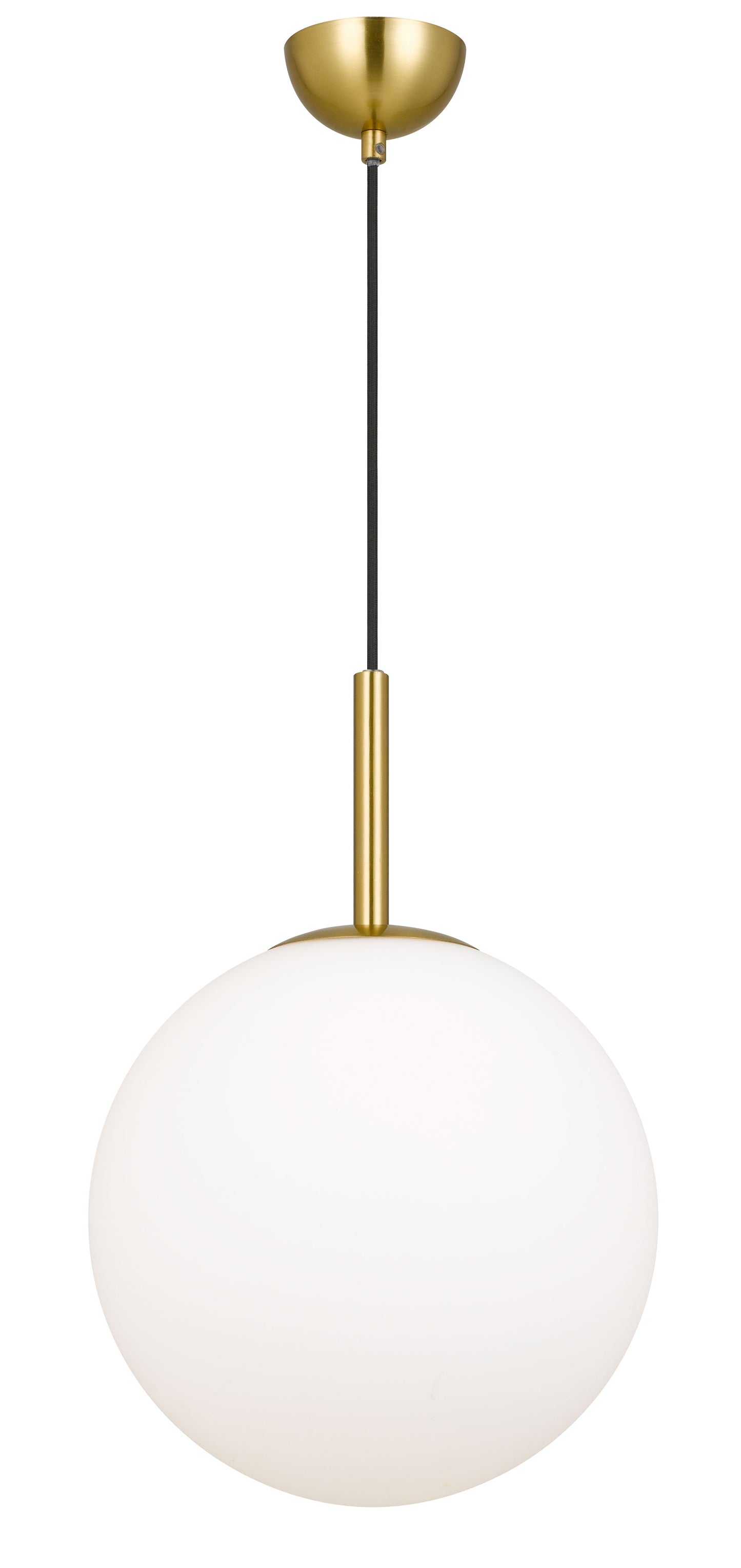 TFS 12 PENDANT 25w E27 D:300 CAB:2m ANTI GOLD / OPAL MATT