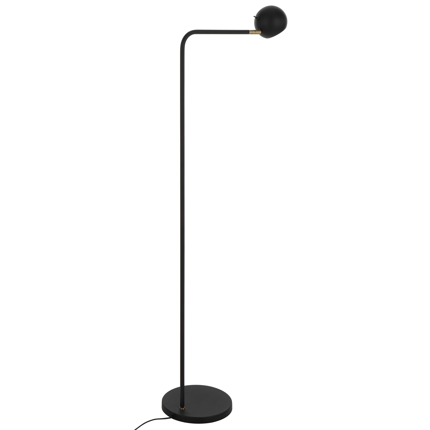 TFS FLOOR LAMP 6wGU10max L420 W220 H1220 HEAD D:100 BLACK SAND