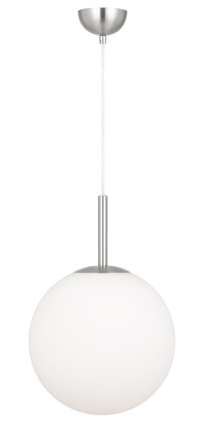 TFS 12 PENDANT 25w E27 D:300 CAB:2m NICKEL / OPAL MATT