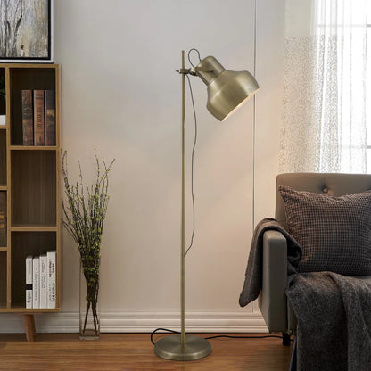 TFS FLOOR LAMP 40wE27 max H1800 D350 ANT.BRASS
