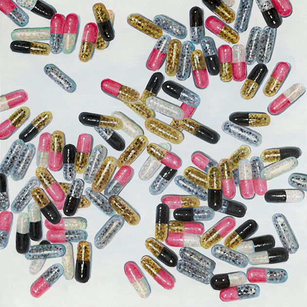Capsules Canvas Print