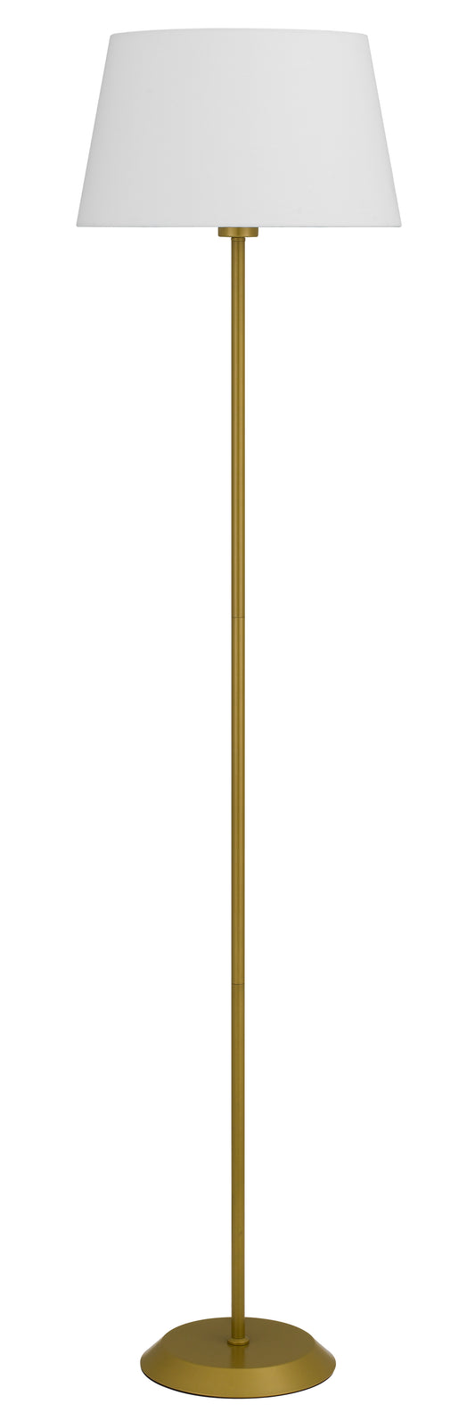 TFS FLOOR LAMP 25wE27max H:1480 D:360 GOLD/IVORY Foot Switch