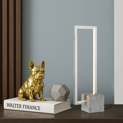 TFS TABLE LAMP 12wSMD LED W:100 L:175 H:500 3000k GREY CONCRETE