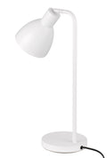 TFS TABLE LAMP 25wE27max H:450 D:150 WHITE/WHITE Cab:1.5m