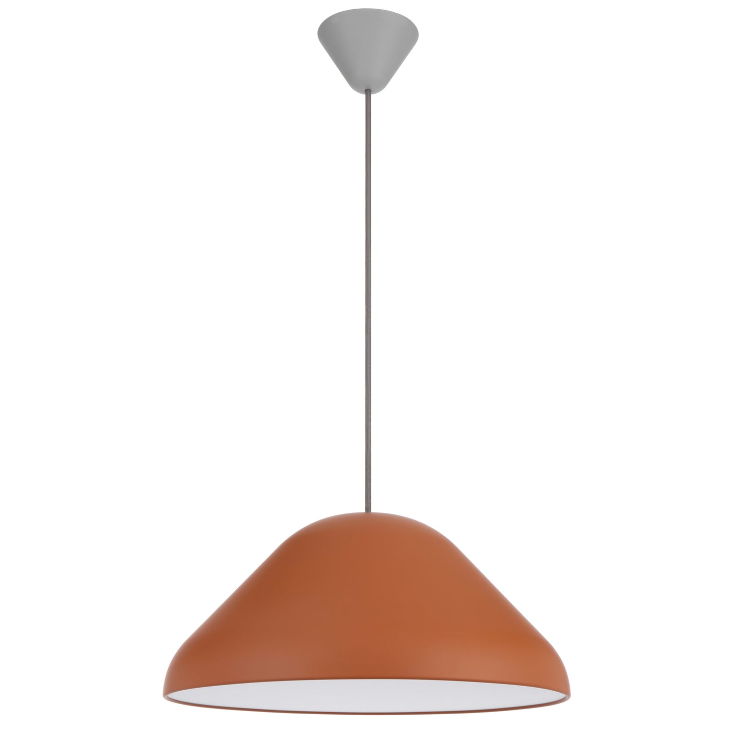 TFS 44CM PENDANT 25wE27max D440 H195 CAB 2M ORANGE SATIN