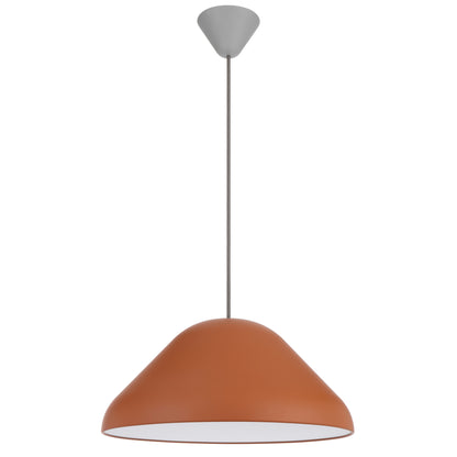 TFS 44CM PENDANT 25wE27max D440 H195 CAB 2M ORANGE SATIN
