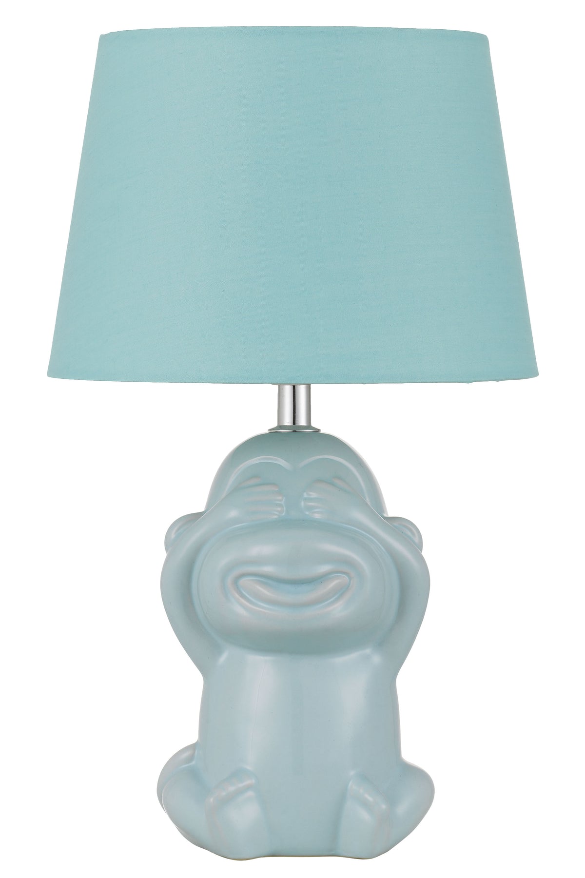 TFS CERAMIC TABLE LAMP 25wE27max H:380 D:215 BLUE/BLUE