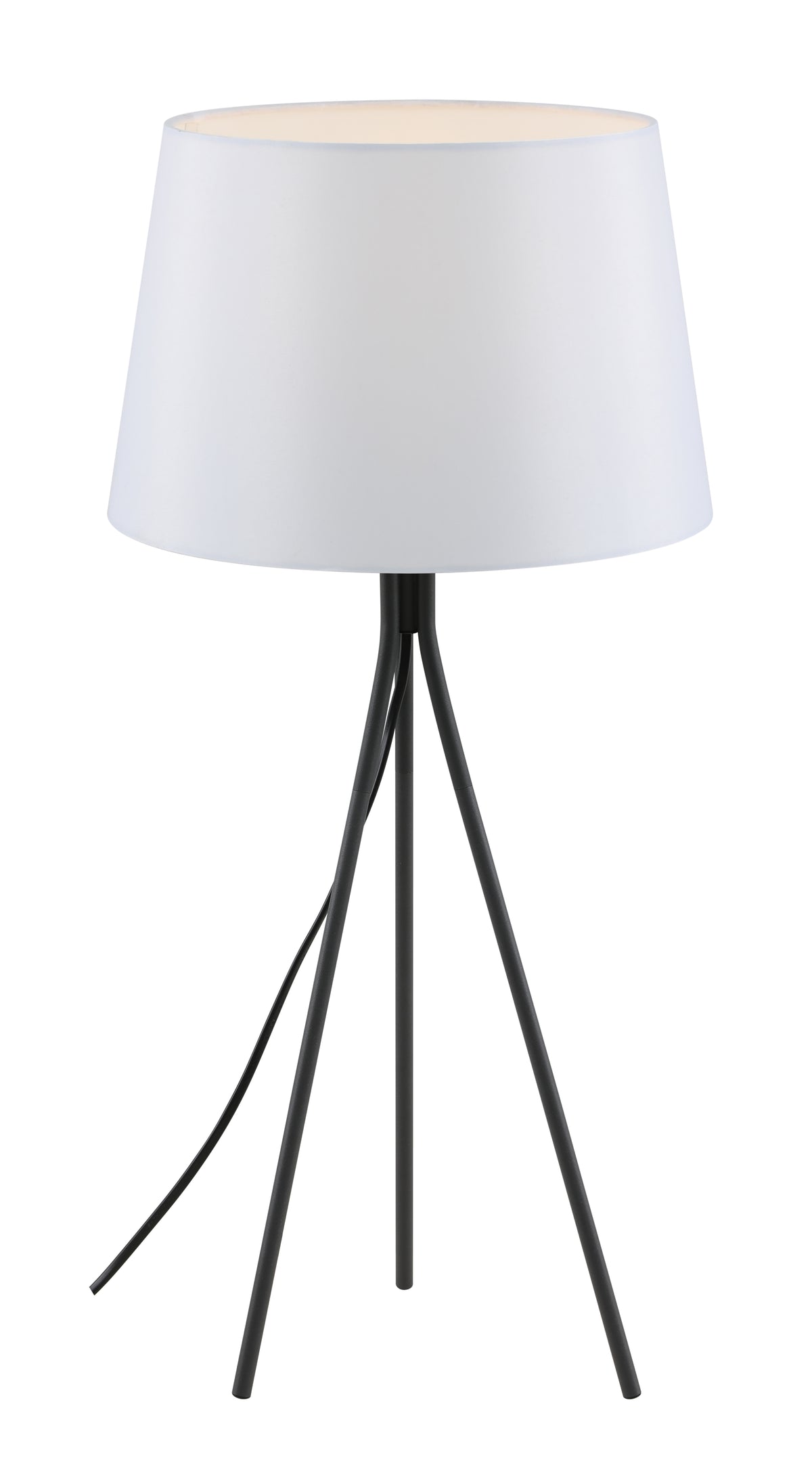 TFS TABLE LAMP 40wE27 max H610 D300 WHITE / DARK GREY