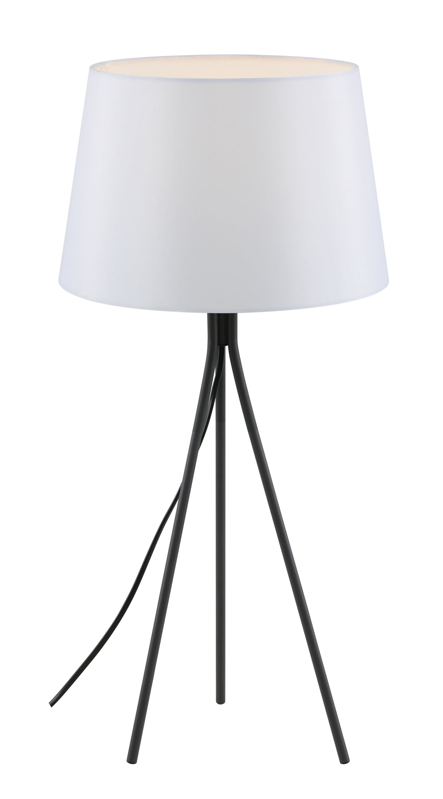 TFS TABLE LAMP 40wE27 max H610 D300 WHITE / DARK GREY