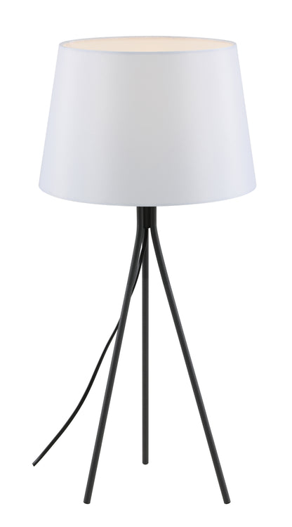 TFS TABLE LAMP 40wE27 max H610 D300 WHITE / DARK GREY