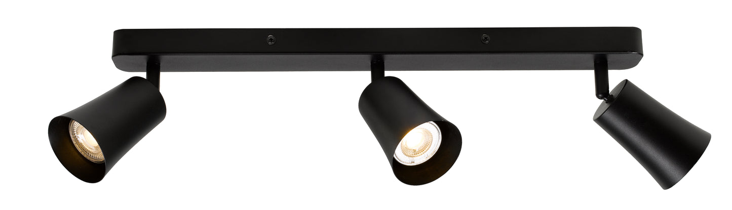 TFS 3 SPOT BAR 3x6wGU10max L500 P175 BLACK