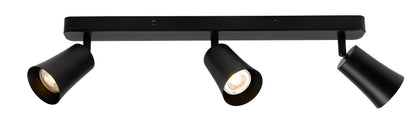 TFS 3 SPOT BAR 3x6wGU10max L500 P175 BLACK