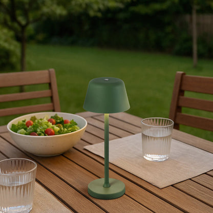 TFS RECHARGEABLE TL 3wLED TOUCH SWITCH IP54 3CCT 300LM 2X2000m1M ECO GREEN SAND