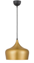 TFS 30 PENDANT 25wE27max D300 H270 + 1.5 TEX GOLD BRUSHED (BLACK)