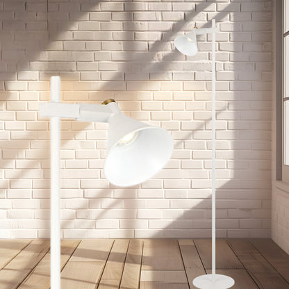 Vitawood TFS FLOOR LAMP 6wGU10max L245 W240 H1500 FOOT SWT / WHITE SAND