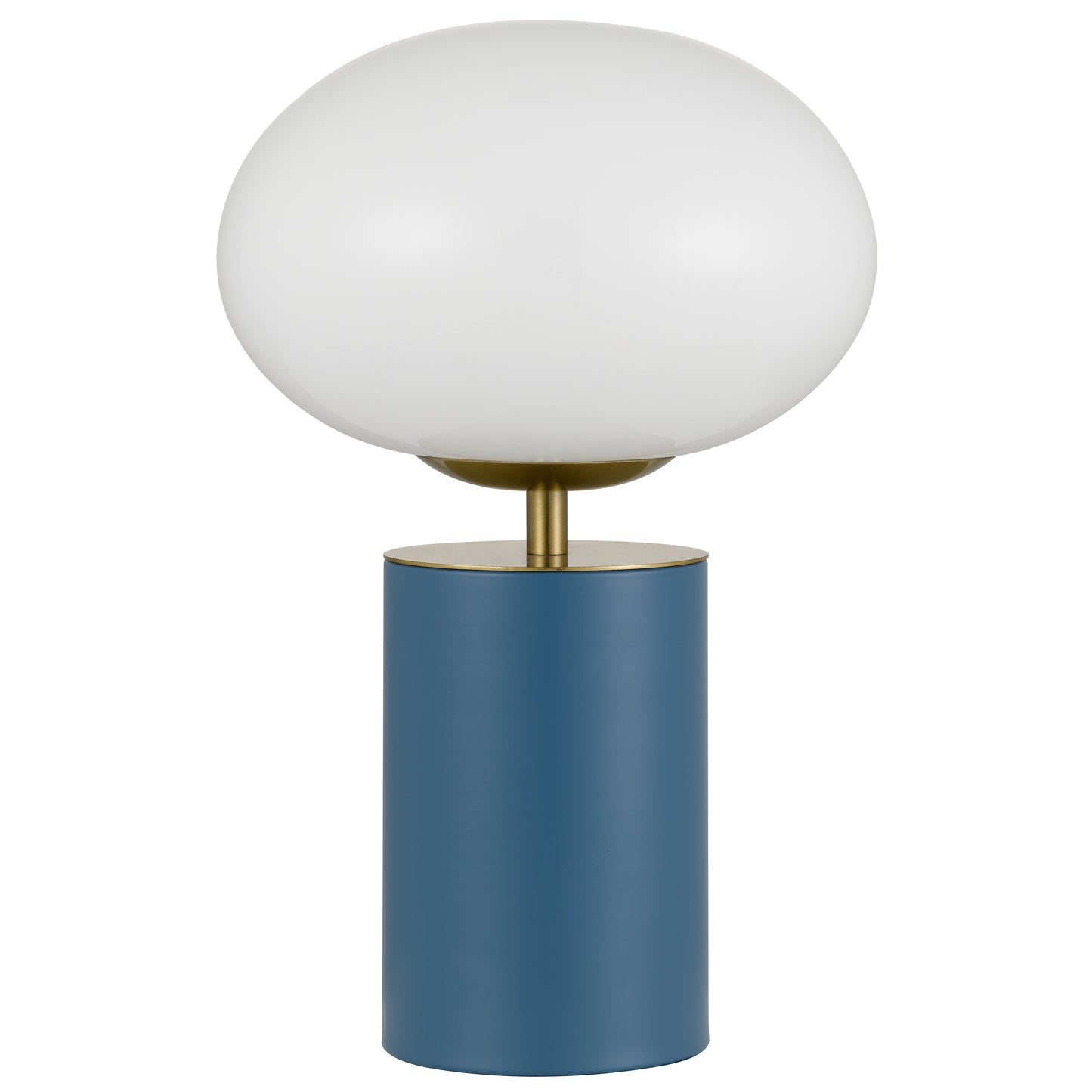 TFS TOUCH TABLE LAMP 5wE14 3000K D200 H320 BLUE 5007 / GOLD/ OPAL GLOSS