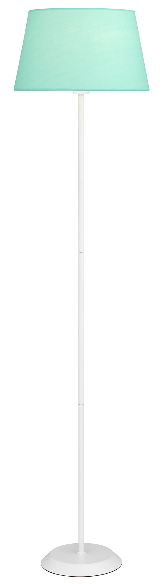 TFS FLOOR LAMP 25wE27max H:1480 D:360 WHITE/GREEN Foot Switch