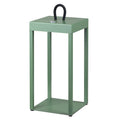 Cantoform TFS RECHARGEABLE TL 3wLED L:130 W:130 H:300 IP54 USB1M 2X2000mah 3000K GREEN