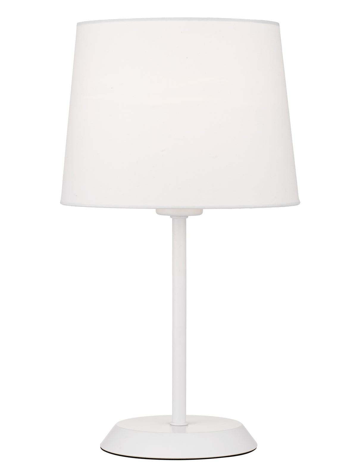 TFS TABLE LAMP 25wE27max H:400 D:225 WHITE/WHITE Inline Switch
