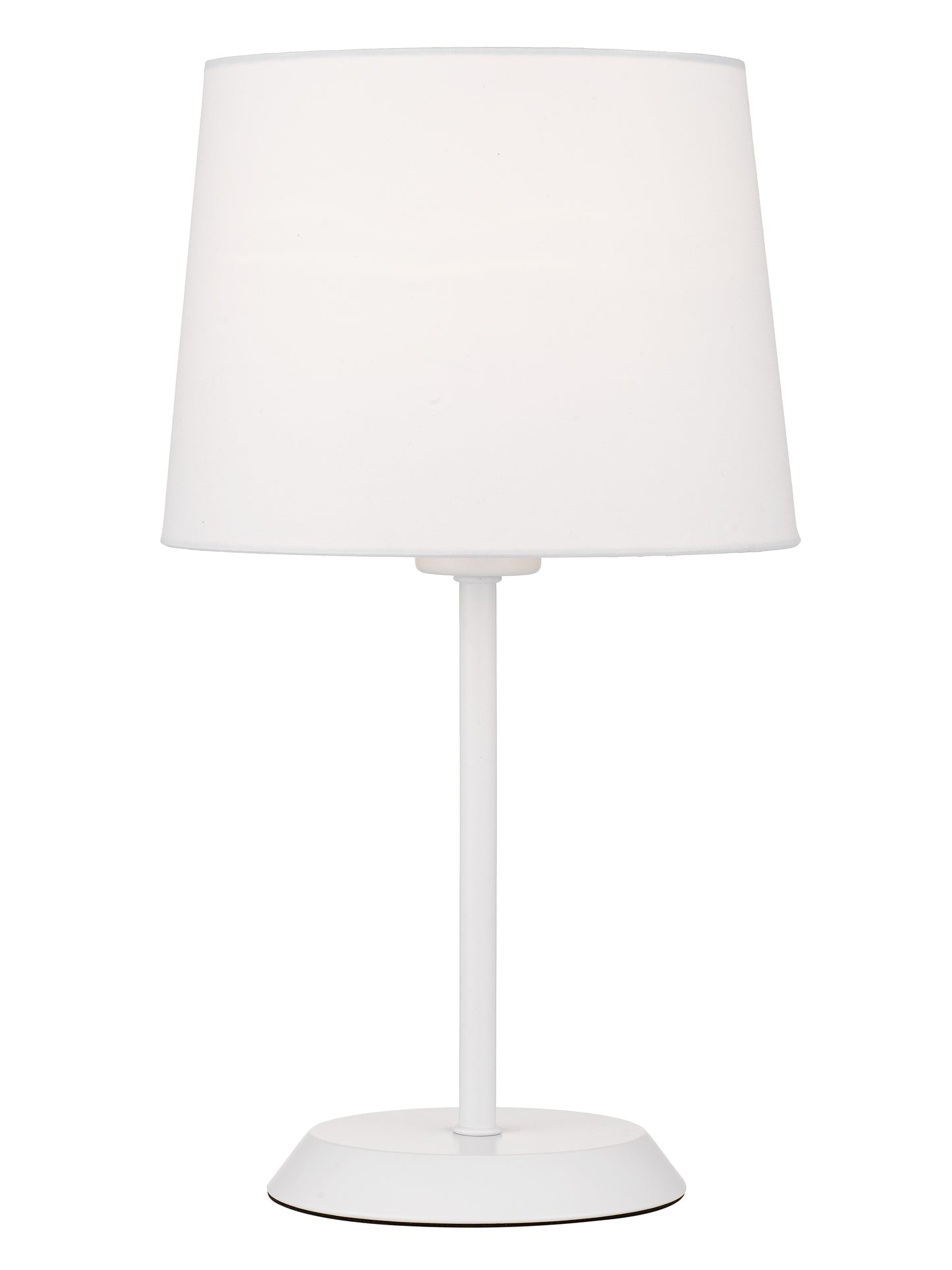 TFS TABLE LAMP 25wE27max H:400 D:225 WHITE/WHITE Inline Switch