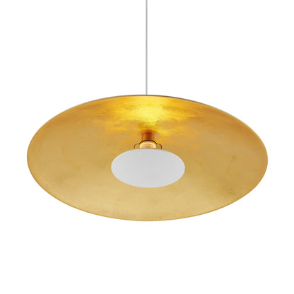 TFS 80 PENDANT 25wE27max D:800 H:138 WHITE SAND / GOLD FOIL