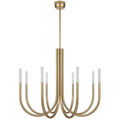 TFS 8 LTS PENDANT 24wLED 3000K D:980 H:790 Rod:1.5m NON-DIM 280Lm PAINTED GOLD