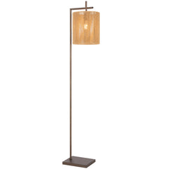 TFS FLOOR LAMP 25wE27max L325 W250 H1500 foot swt BRONZE / NATURAL STRING