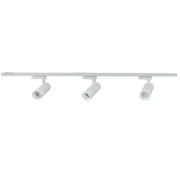 Lyon TFS 55 TRACKSPOT 3x12wCOB 3CCT 24d 55*120_Track 1000mm WHITE (single phase 3 wire)