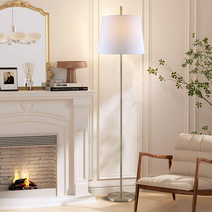 TFS FLOOR LAMP 40wE27 max H1690 D400 WHITE / AB