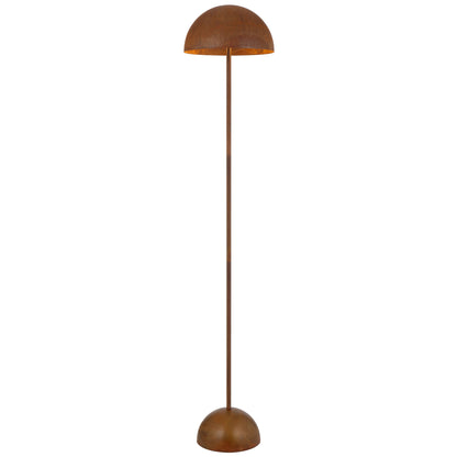 TFS FLOOR LAMP 2x25wE27max D:300 H:1500 foot swtch RUST