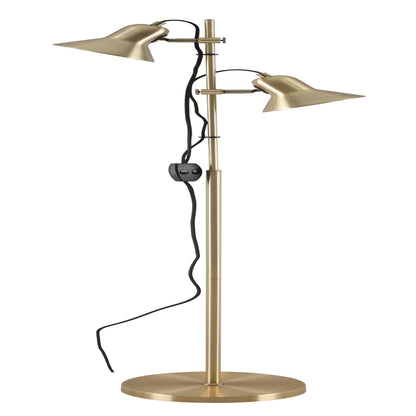 TFS 2 FLOOR LAMP 2*6wGU10 max H1530 D230 ANT. BRASS