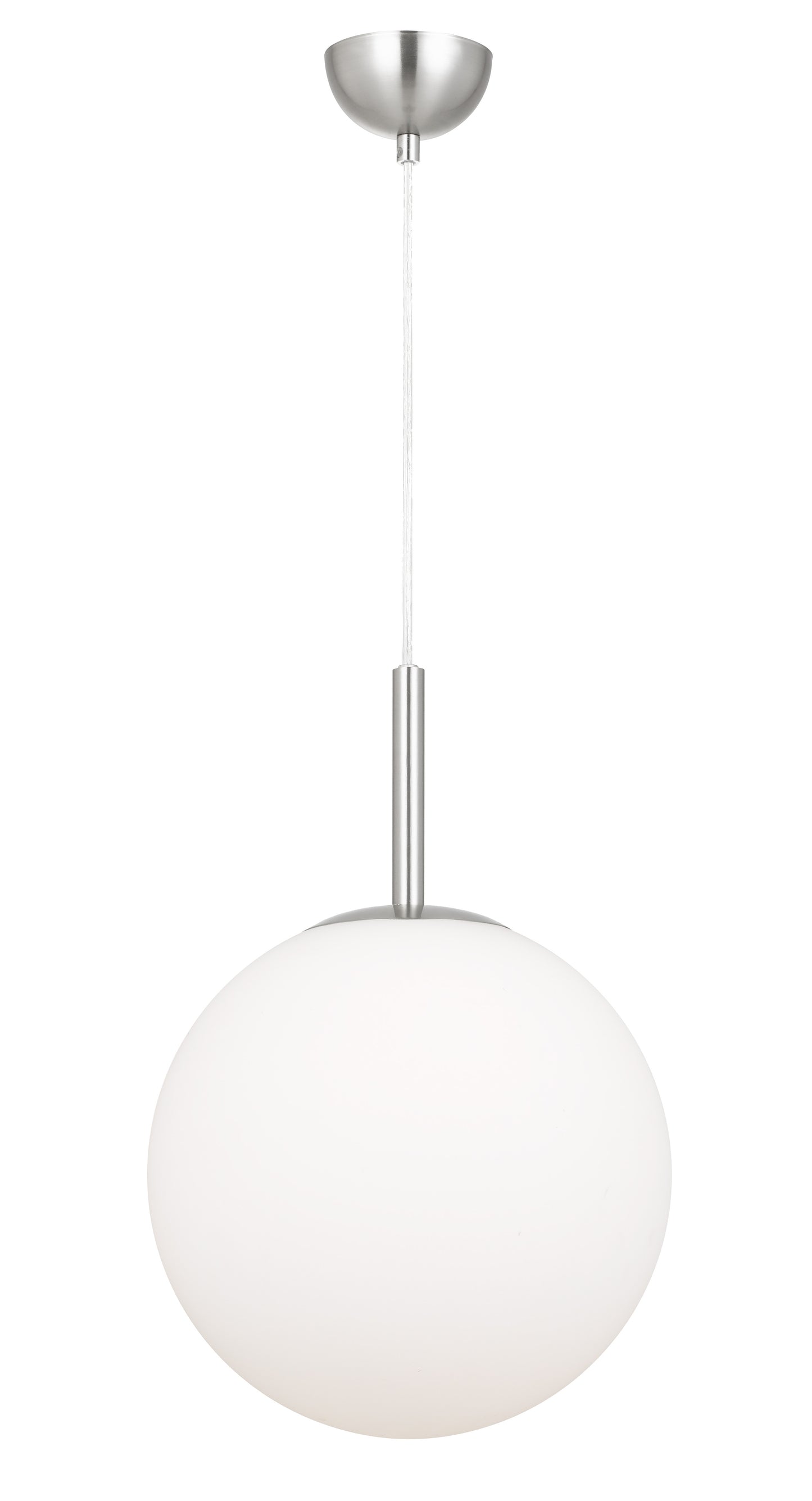 TFS 12 PENDANT 25w E27 D:300 CAB:2m NICKEL / OPAL MATT