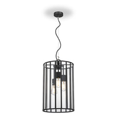 TFS 30 PENDANT 3x25wE27max D:300 H:400 BLACK