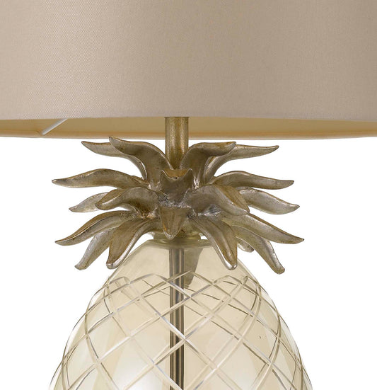 TFS TABLE LAMP 40wE27max D:380 OH:585 CHAMPAGNE/CREAM