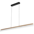 Cantowood TFS PENDANT 30wLED L1200 W20 H70 3000K DIM 2030Lm DIM COFFEE GOLD/BLACK CANOPY