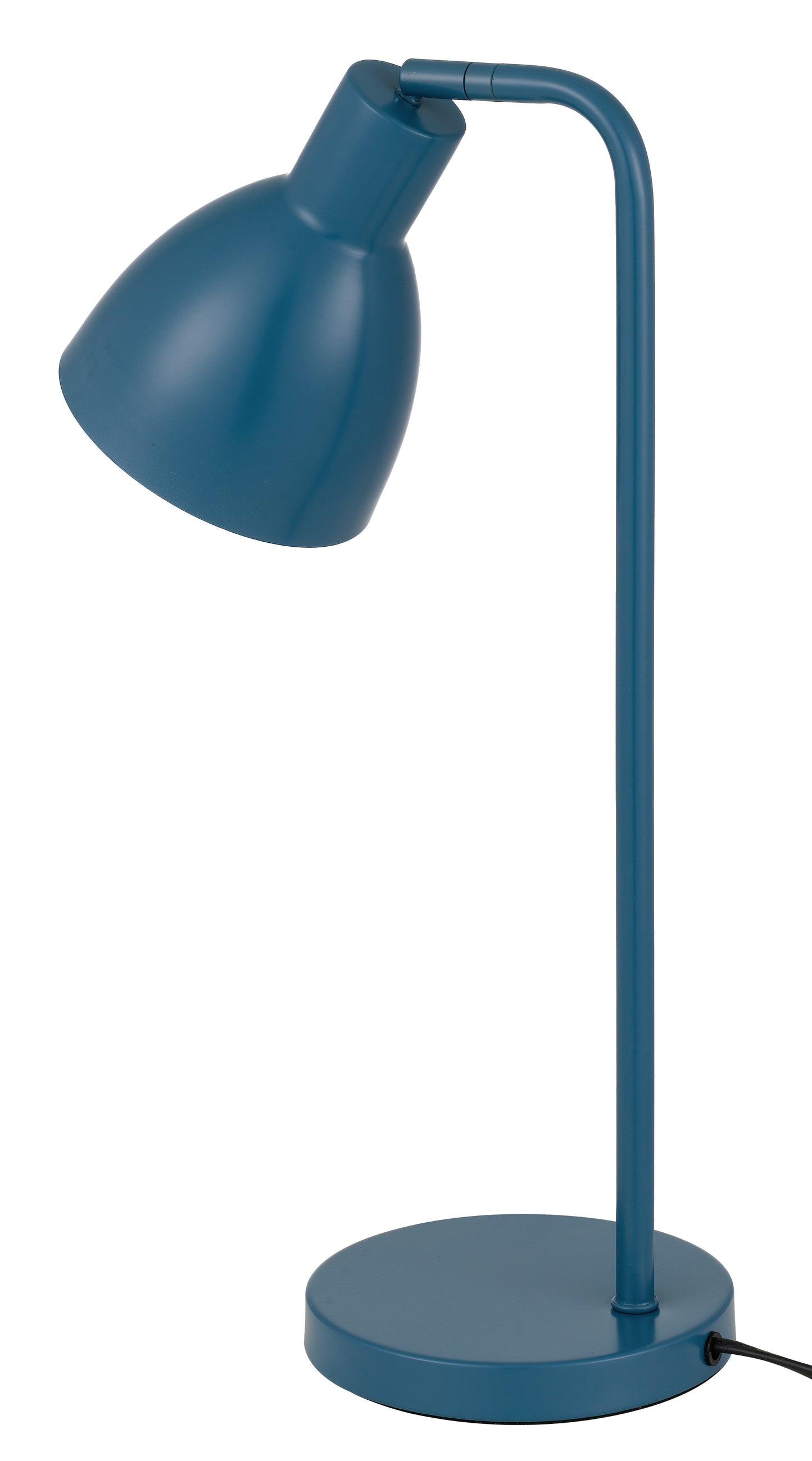 TFS TABLE LAMP 25wE27max H:450 D:150 BLUE/BLUE Cab:1.5m