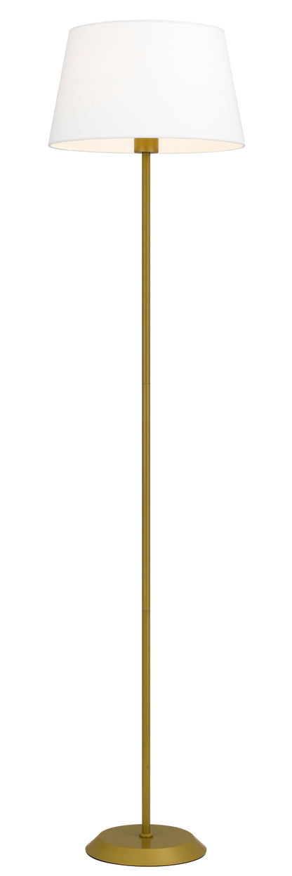 TFS FLOOR LAMP 25wE27max H:1480 D:360 GOLD/IVORY Foot Switch
