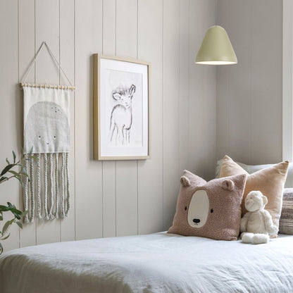 TFS 22CM PENDANT 25wE27max D220 H195 CAB 2M GREEN SATIN