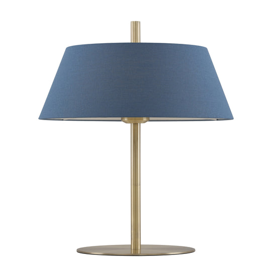 TFS TABLE LAMP 40wE27 max H710 D300 BLUE / AB