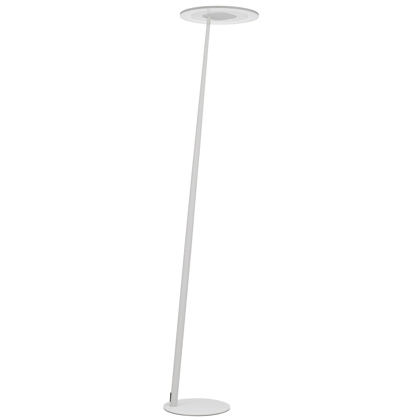 TFS LED FLOOR LAMP 12wLED 3CCT DIM 1800LM H1550 D350 footswth WHITE SAND