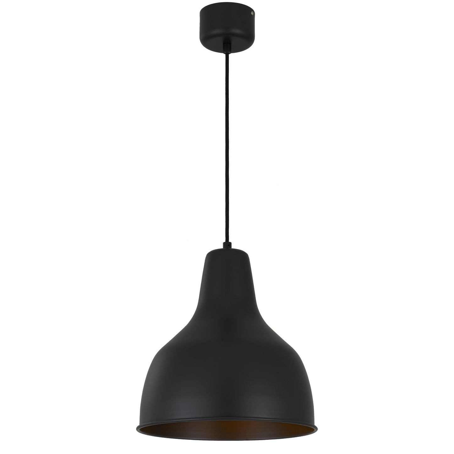 TFS 30 PENDANT 25wE27max D:300 H:330 TEX:2M BLACK RAL7021