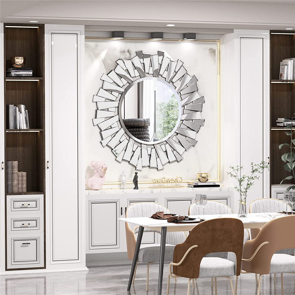 Elegant  Round Wall Mirror Living Room