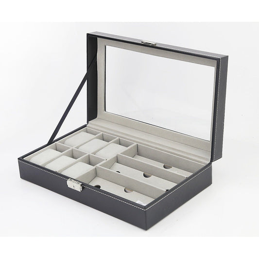 Buy the Best Watch, Sunglass, and Eyeglass Display Box with 6 Watch Slots