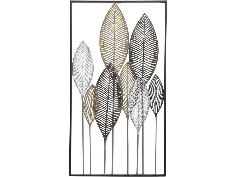 Buy Retro Metal Wall Art – Large Leaf Tree Decoration AU